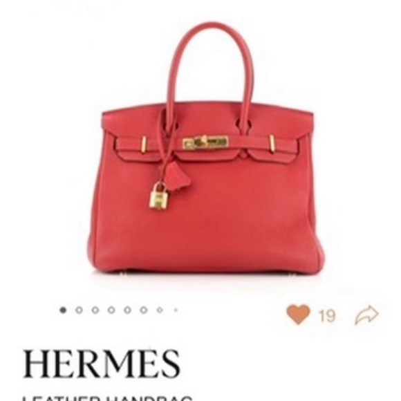 Birkin 30 Togo, 2017, Rouge Vif, Gold Hardware - Picture 14 of 17